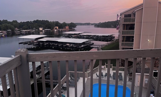 Osage Beach Condo | Beautiful 2bed to bath over looking the Lake and pool @MM-17 Amazing Location