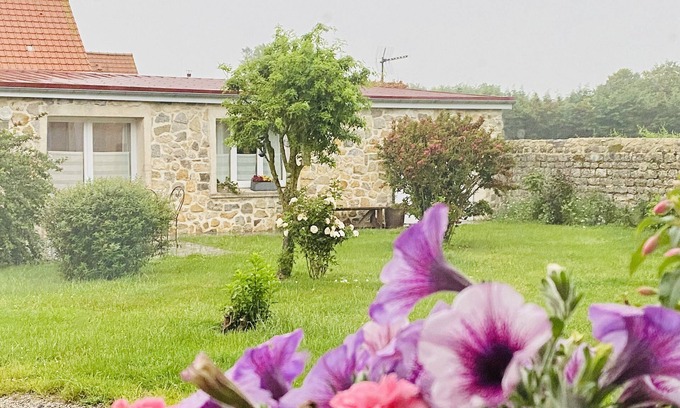 Beuvrequen Cottage | Beautiful 3-star gîte, completely renovated, near countryside/sea, yoga. 4pax.
