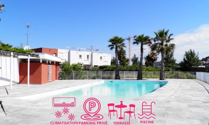 Sete Villa | Beautiful 4-Room Villa with Modern Amenities, 800m from the Beach