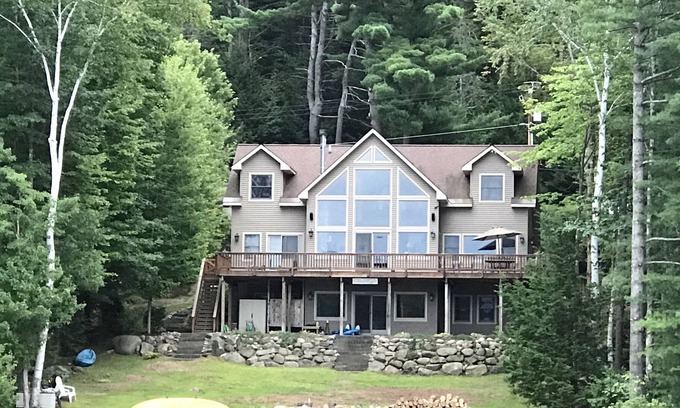 Corinth House | Beautiful Adirondack Luxury Home Directly on Great Sacandaga Lake