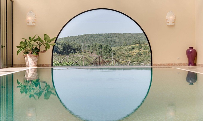 Bucine Apartment | Beautiful apartment for 4 people with A/C, pool, WIFI, TV, patio and panoramic view