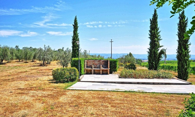 San Gimignano Apartment | Beautiful apartment for 2 guests with pool, WIFI, A/C, TV, patio and panoramic view