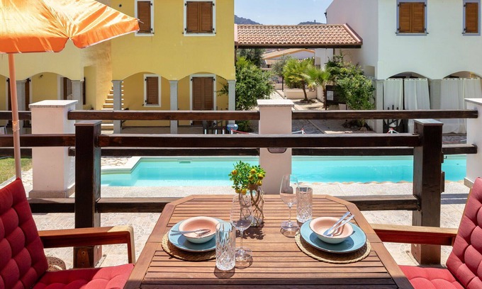 Viddalba Apartment | Beautiful apartment for 4 people with WIFI, A/C, pool, TV, terrace, pets allowed and parking