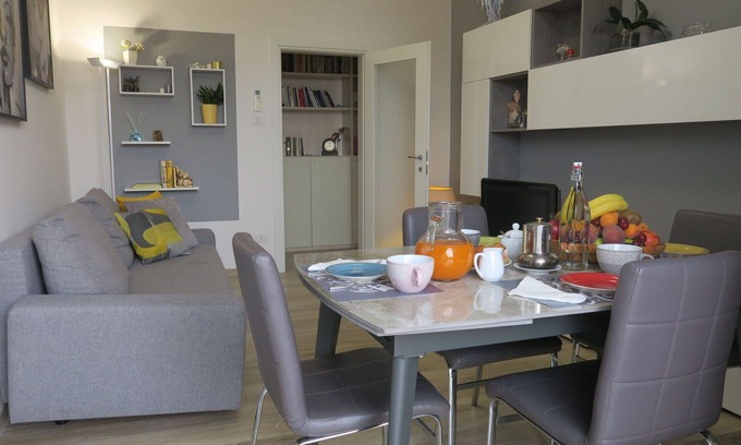 Savena Apartment | Beautiful apartment for 4 guests with A/C, WIFI, TV and balcony