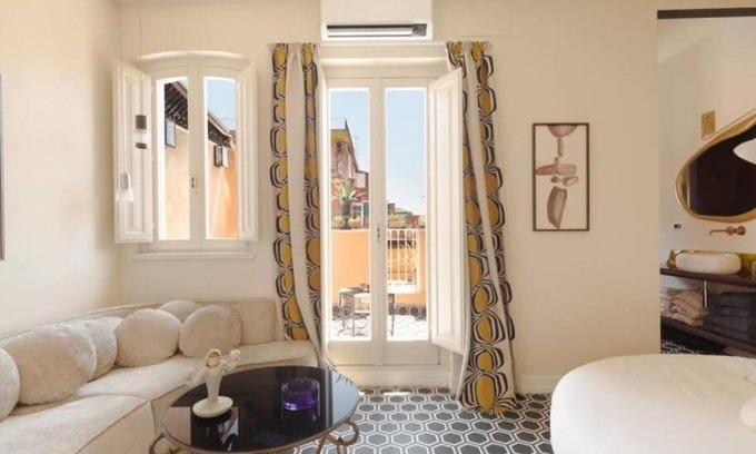 Rome Province Apartment | Beautiful apartment for 3 guests with A/C, WIFI and terrace