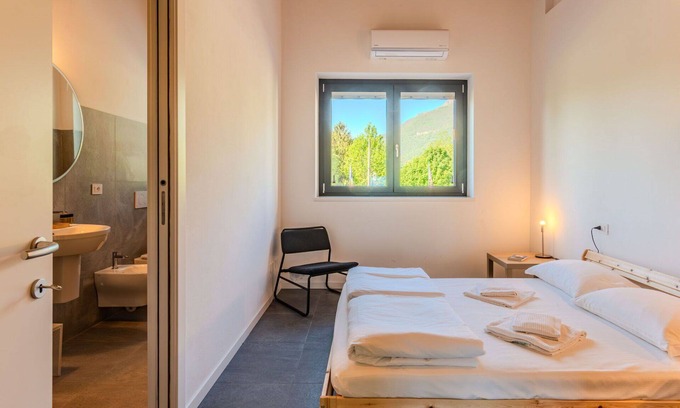 Dervio Apartment | Beautiful apartment for 4 people with pool, A/C, WIFI, TV, patio and panoramic view