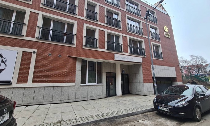 West Pomeranian Voivodeship Condo | Beautiful apartment overlooking the river in the old town. n