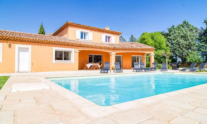 Montfort-sur-Argens House | Beautiful private villa for 8 guests with A/C, WIFI, private pool, TV and terrace