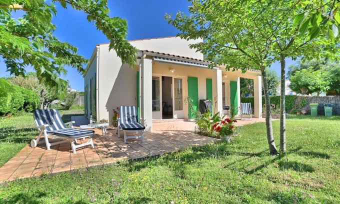 Saint-Denis-d'Oleron House | Beautiful private villa for 9 guests with WIFI, TV and terrace