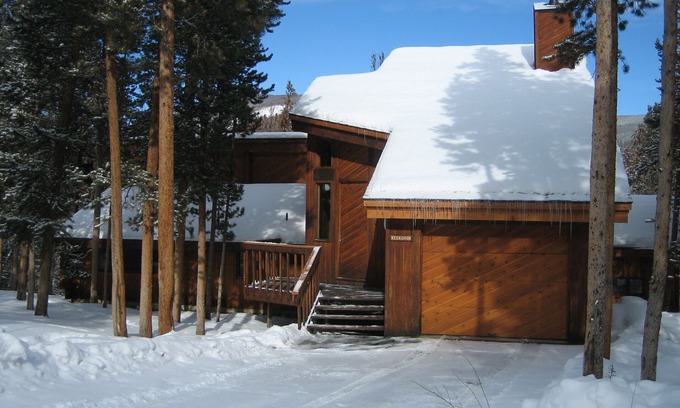 Keystone House | Beautiful home in woods overlooking Snake River at Keystone Resort