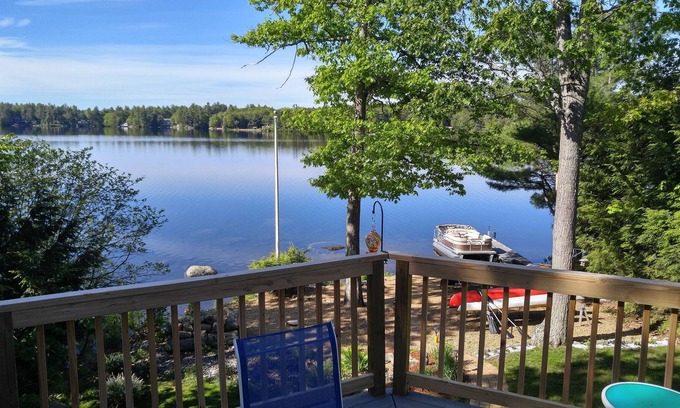 Alton Bay House | Beautiful home on Sunset Lake, Alton. Minutes to Winnipesaukee. Private beach!