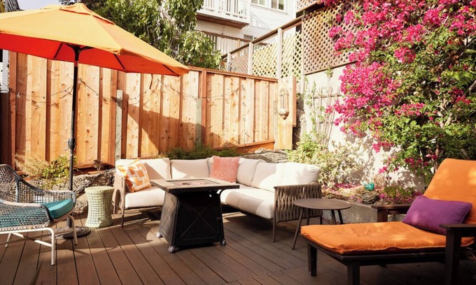 Potrero Hill House | Beautiful Home, Sun-Drenched Garden, 2 BR, 1 BA, laundry, parking, Potrero Hill