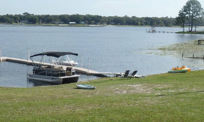 Edgar Cabin | Beautiful Lake House on Cowpen Lake w/Private Fishing Pond Boat Rental Available