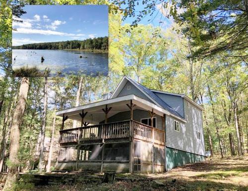 White Mills House | Beautiful Lakefront Chalet in the Poconos!