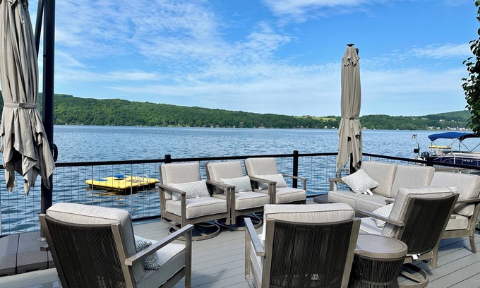 Marietta House | Beautiful Otisco Lake Waterfront Retreat