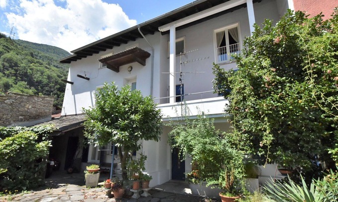 Cosio Valtellino House | Beautiful private villa for 5 guests with WIFI, A/C, TV, patio and pets allowed