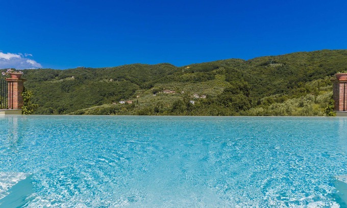 Monsummano Terme Villa | Beautiful private villa with WIFI, A/C, private pool, hot tub, TV, patio, panoramic view and par.