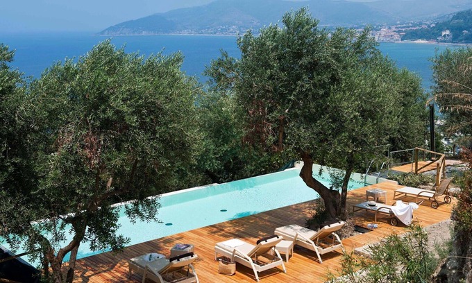 San Marco di Castellabate Villa | Beautiful private villa for 18 people with A/C, WIFI, private pool, TV and terrace