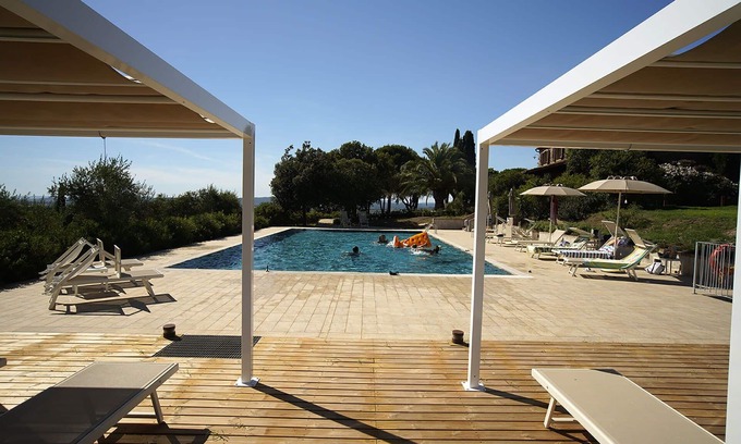 Scarlino Villa | Beautiful private villa with WIFI, private pool, A/C, TV, terrace, pets allowed and panoramic view