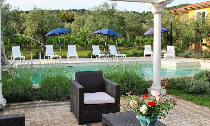 Itri Villa | Beautiful private villa for 14 guests with private pool, WIFI, A/C, TV, patio and pets allowed