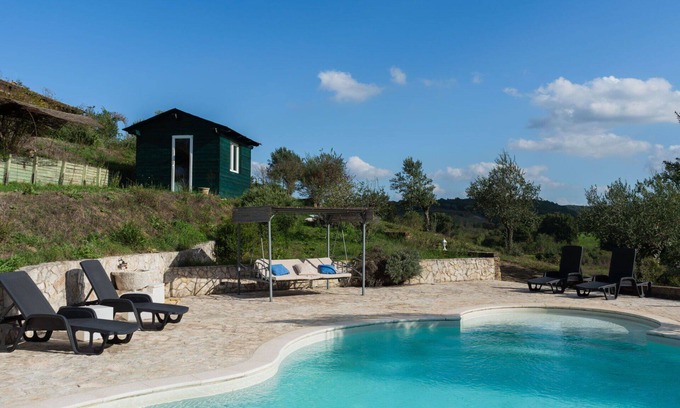 Mazzano Romano Villa | Beautiful private villa for 6 people with WIFI, hot tub, pool, A/C and TV
