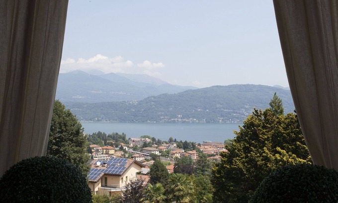 Baveno Villa | Beautiful private villa with hot tub, WIFI, sauna, A/C, private pool, TV, patio and panoramic view