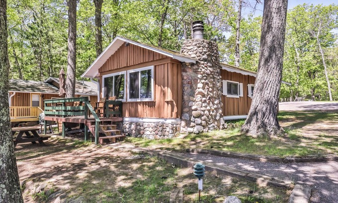 St Germain Cabin | Beautiful southern exposure overlooking West Bay