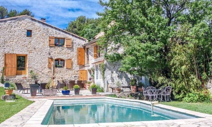 Orsan House | Beautiful stone house in Orsan, Gard, private pool, pets allowed (2).