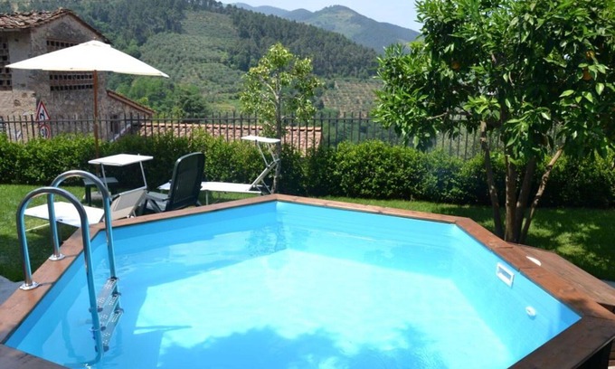 Castelvecchio Villa | Beautiful villa with private pool, A/C, WIFI, TV, terrace and panoramic view, close to Lucca