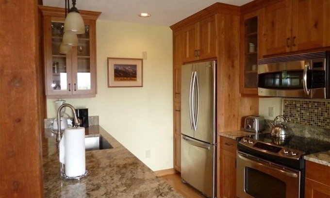 Teton Village Condo | Beautifully Renovated 2 BR 2 Bath Light Filled JHMR View Condo