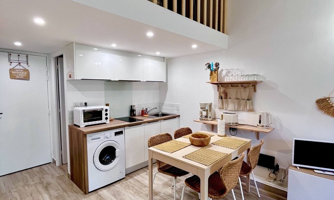 Calvi Apartment | Bel appartement climatisé 38m2