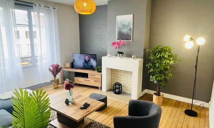 Dernier Sou Apartment | « Bel’ Epoque » proche vieille ville 6 pers, WIFI