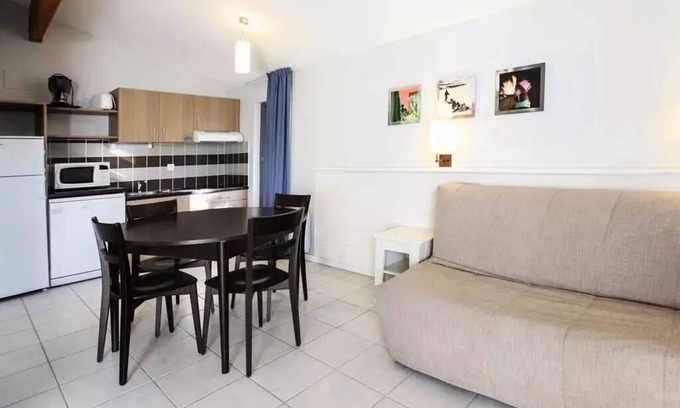 Saint-Jean-de-Monts Apartment | Belambra Clubs and Residence Saint-Jean-de-Monts - Les Grands Espaces - Essential Studio 2 Adults + 2 Children Sleeping Area - Forest
