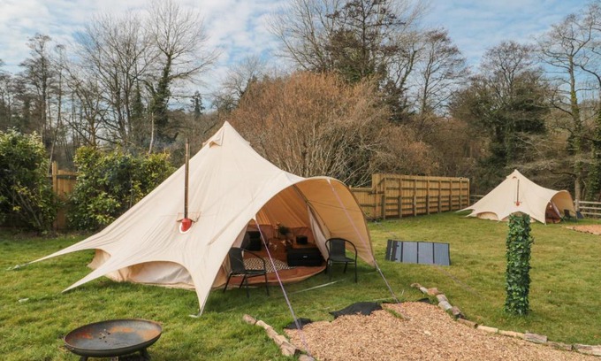 Camerton House | Bell tent 2