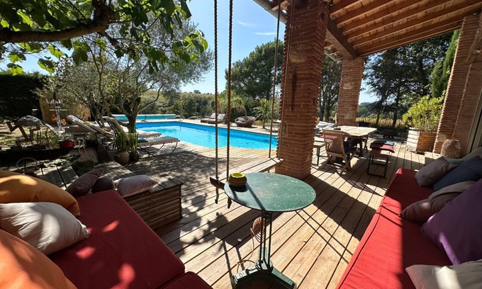 Prunet Other | Belle Ferme de Caractère Rénovée Avec Piscine