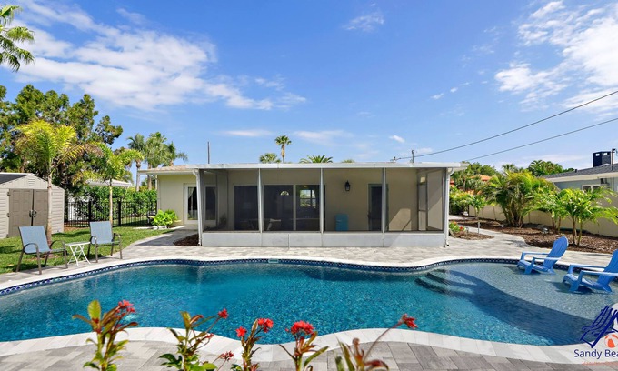 Belle Vista House | Belle Point St Pete Beach Private Home 3 Bedroom 2 Bath