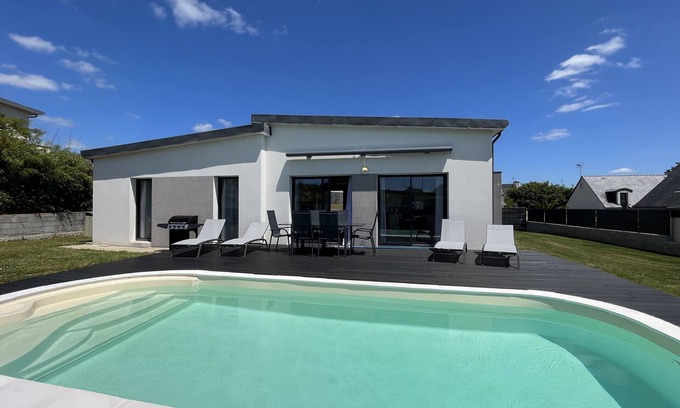 Concarneau House | Belle Villa Avec Piscine Proche DES Plages