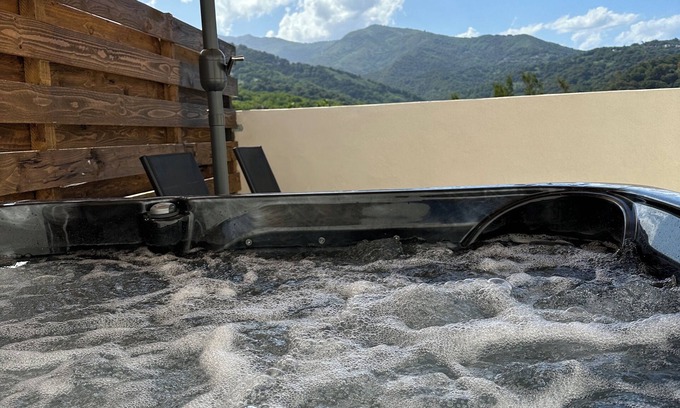 San-Nicolao Villa | Bergerie Avec spa vue Montagne