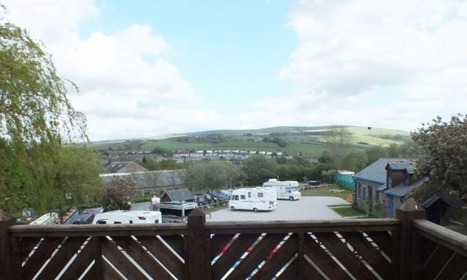High Peak House | Bike shed sleeps up to 10 at New Mills Marina