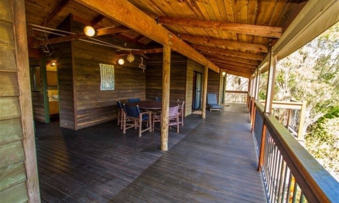 Seventeen Seventy House | Bimbimbi - Two-Bedroom Rustic Holiday Hideaway with Gorgeous Views in Historic 1770