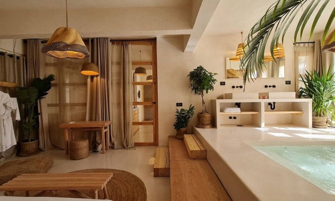 Achrafieh Apartment | Biophilia Myconian Vibe