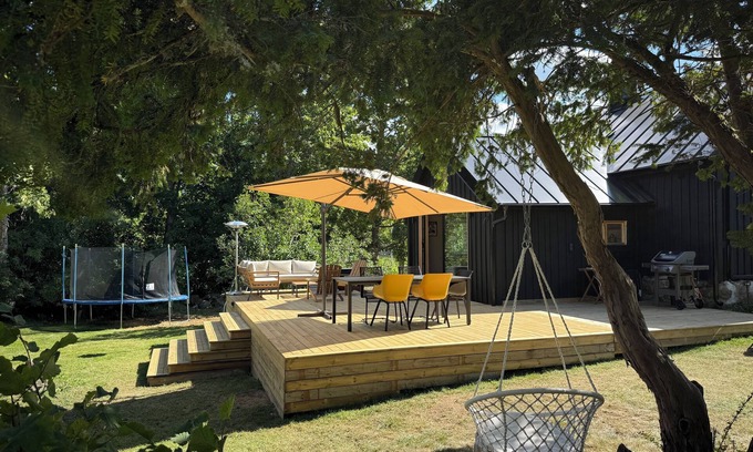 Gullabo House | Black wooden house in the forests of southern Sweden