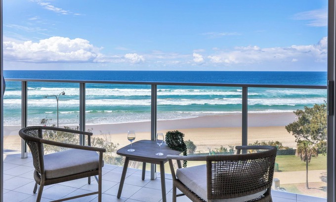 Surfers Paradise Apartment | Bliss By The Surf Oceanfront Luxury - within the GC500 precinct!