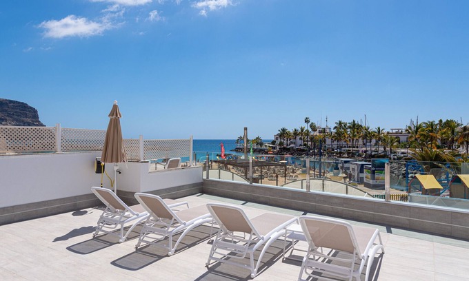 Playa de Mogan Ski Chalet | Blue Sea II - sea view with private terrace