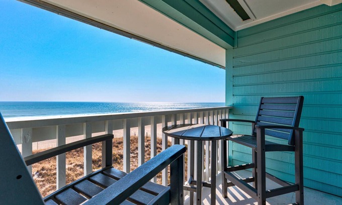 Carolina Beach Condo | Boardwalk 301 - Oceanfront Condo located at the Boardwalk!