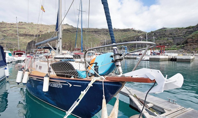 Tazacorte Boat Rental | Boat 'Ventisquero' with Sea View, Private Terrace and Balcony