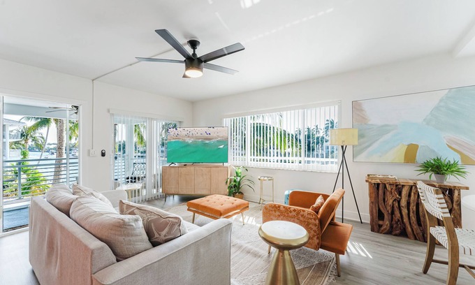 Boca Raton Apartment | Boca Coastal Waterfront Stay - 2BR 2BA - Pool, Gym, Parking, Walk to Beach