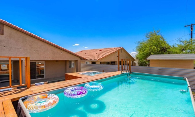 Desert Hot Springs House | Boho Bungalow | by Rather Be Properties