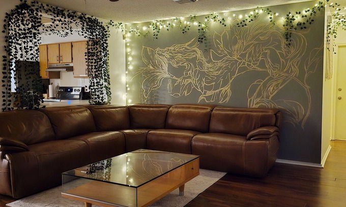 West San Antonio House | Boho home Near Lackland + SeaWorld + Kids Room