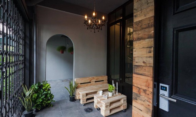 Wat Ratchabophit House | Boho Twin Room near Khaosarn Road